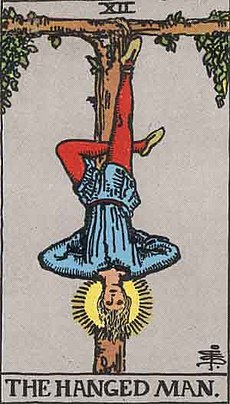 매달린 사람 (THE HANGED MAN) 타로 카드